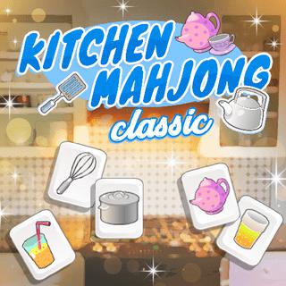  بازی آنلاین  Kitchen Mahjong Classic