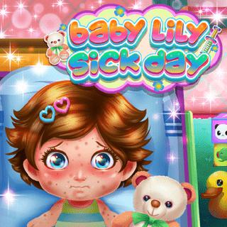  بازی آنلاین  Baby Lily Sick Day