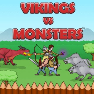  بازی آنلاین  Vikings VS Monsters