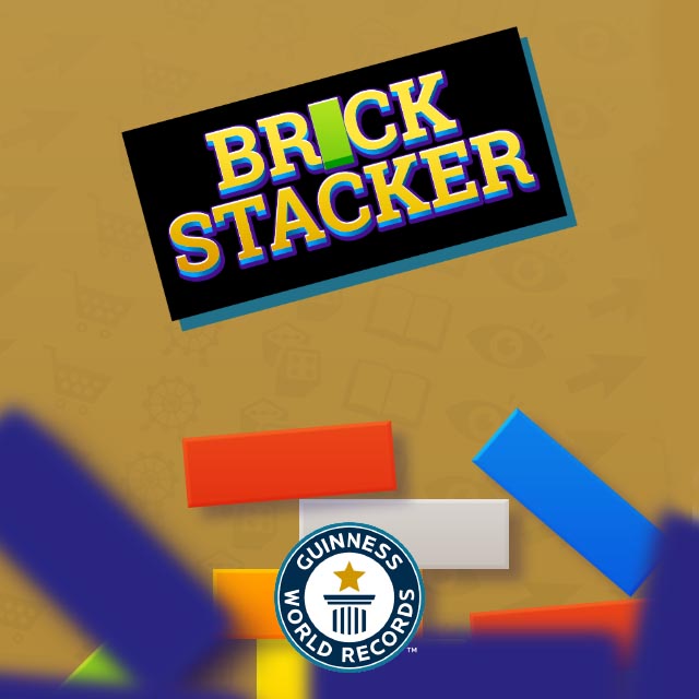  بازی آنلاین  Brick Stacker