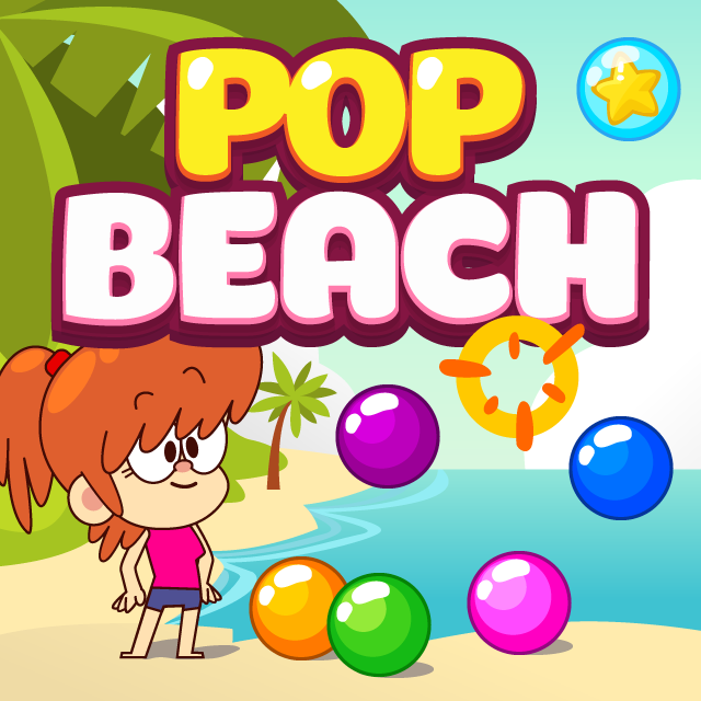  بازی آنلاین  Pop Beach
