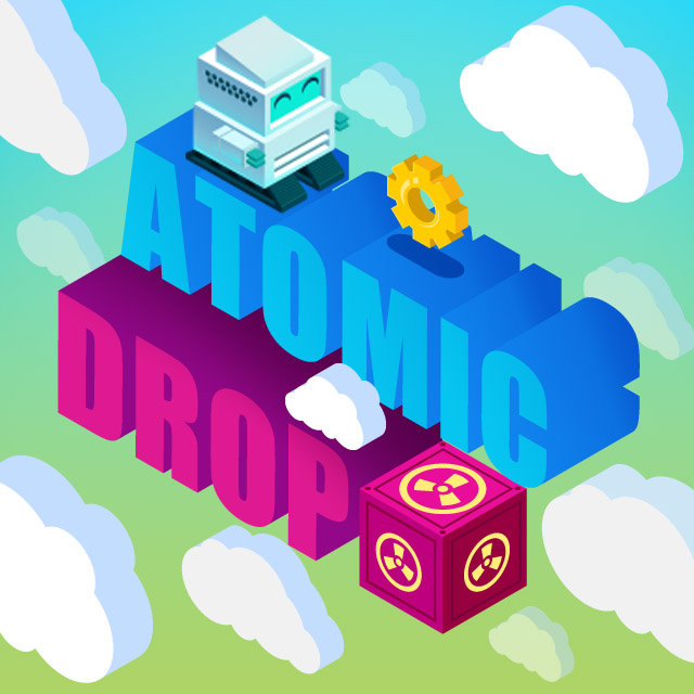  بازی آنلاین  Atomic Drop