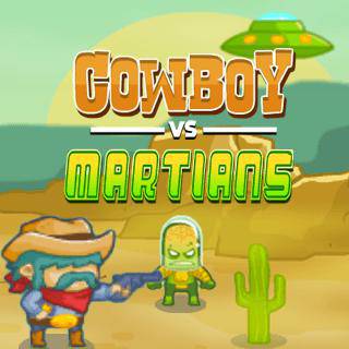  بازی آنلاین  Cowboy vs Martians