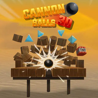  بازی آنلاین  Cannon Ball 3D