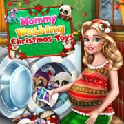  بازی آنلاین  Mommy washing Toys