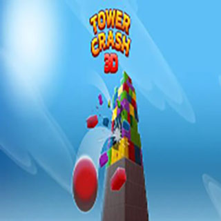  بازی آنلاین  Tower Crash 3D